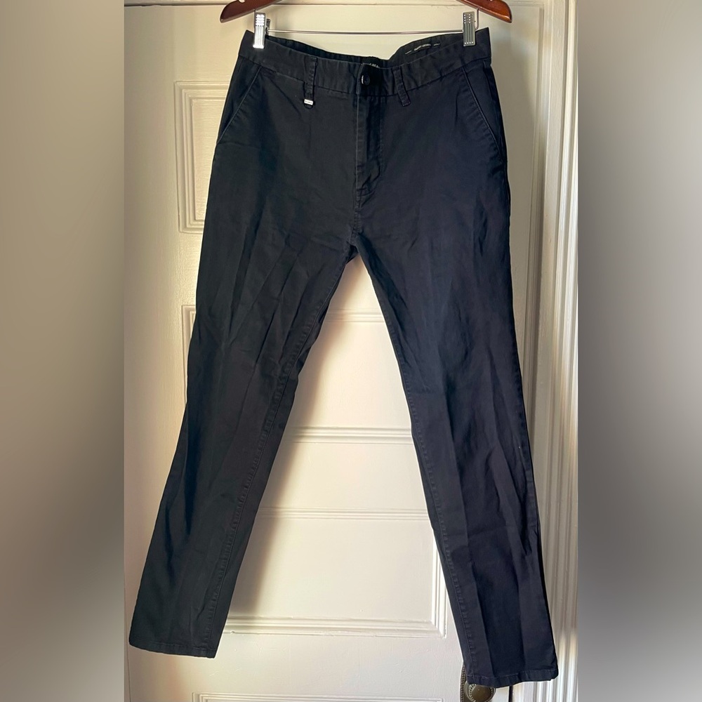 Black Smart Chinos